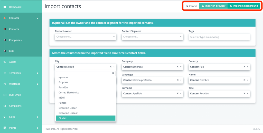 Import Unlimited Contacts